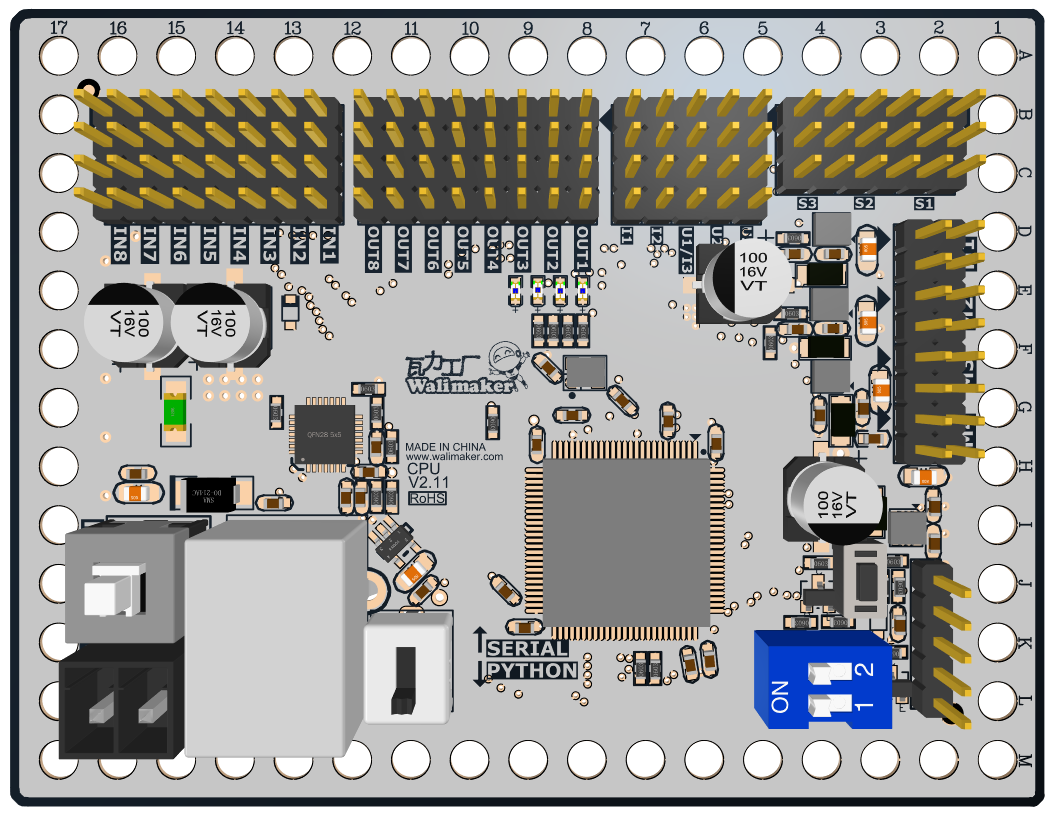 1 单片机主控板v2样式图